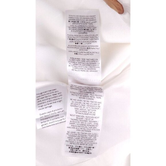 Stella McCartney Lara Stretch-Cady Gown Size 42 US 6 S White Womens $3470 - Picture 12 of 16